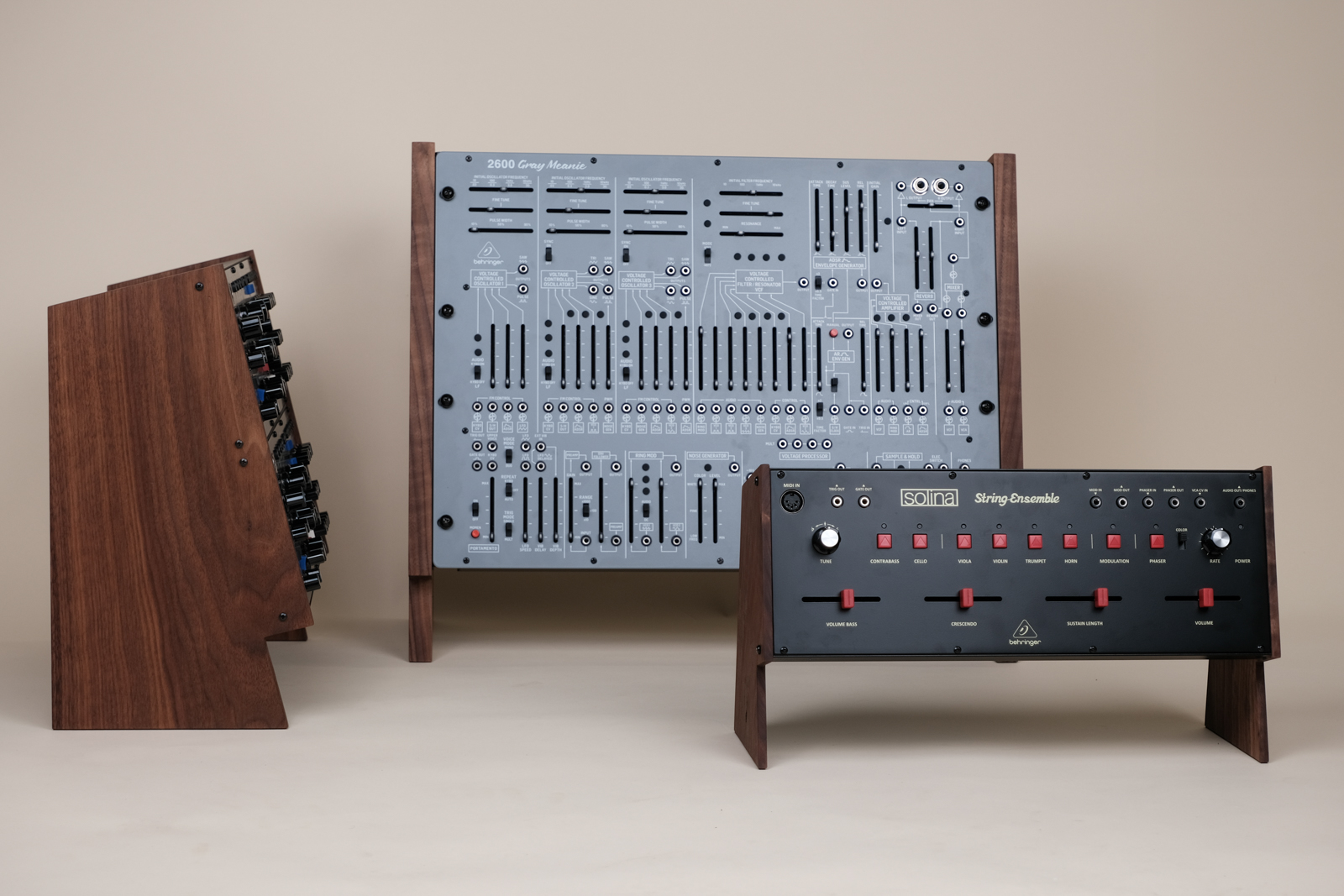Three Behringer Synth Stands Grouped - View 7
